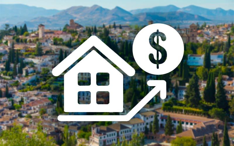 Panorámica de Granada mostrando crecimiento del mercado inmobiliario en Granada