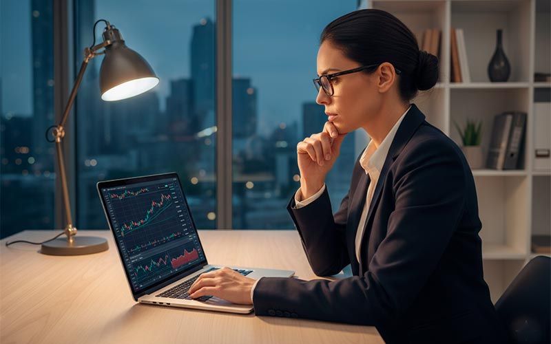 Inversor buscando oportunidades de inversión en el mercado inmobiliario de Granada