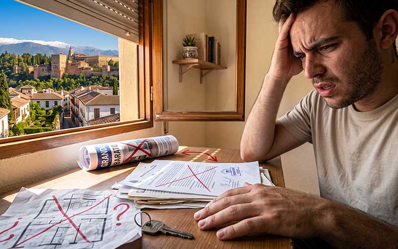 Documentación registral necesaria para comprar un piso en Granada de forma segura.