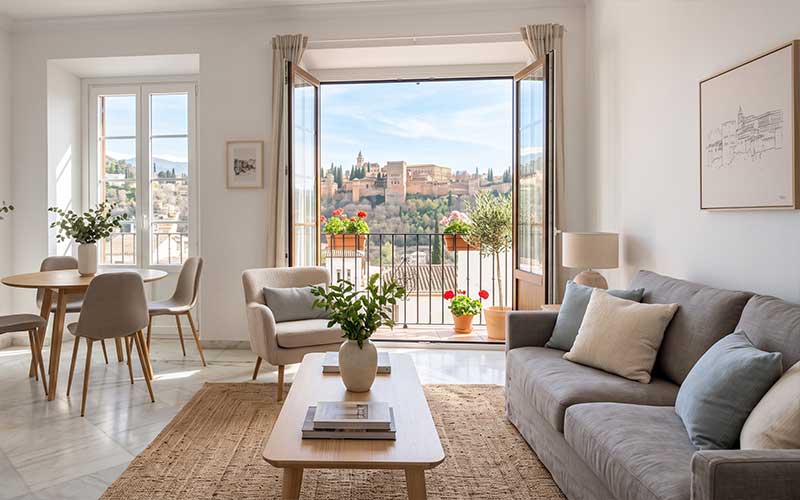decoracion home staging para aumentar el valor de tu piso en granada