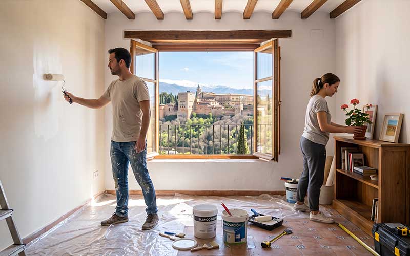 aumentar el valor de tu piso en granada mediante pequeñas reformas